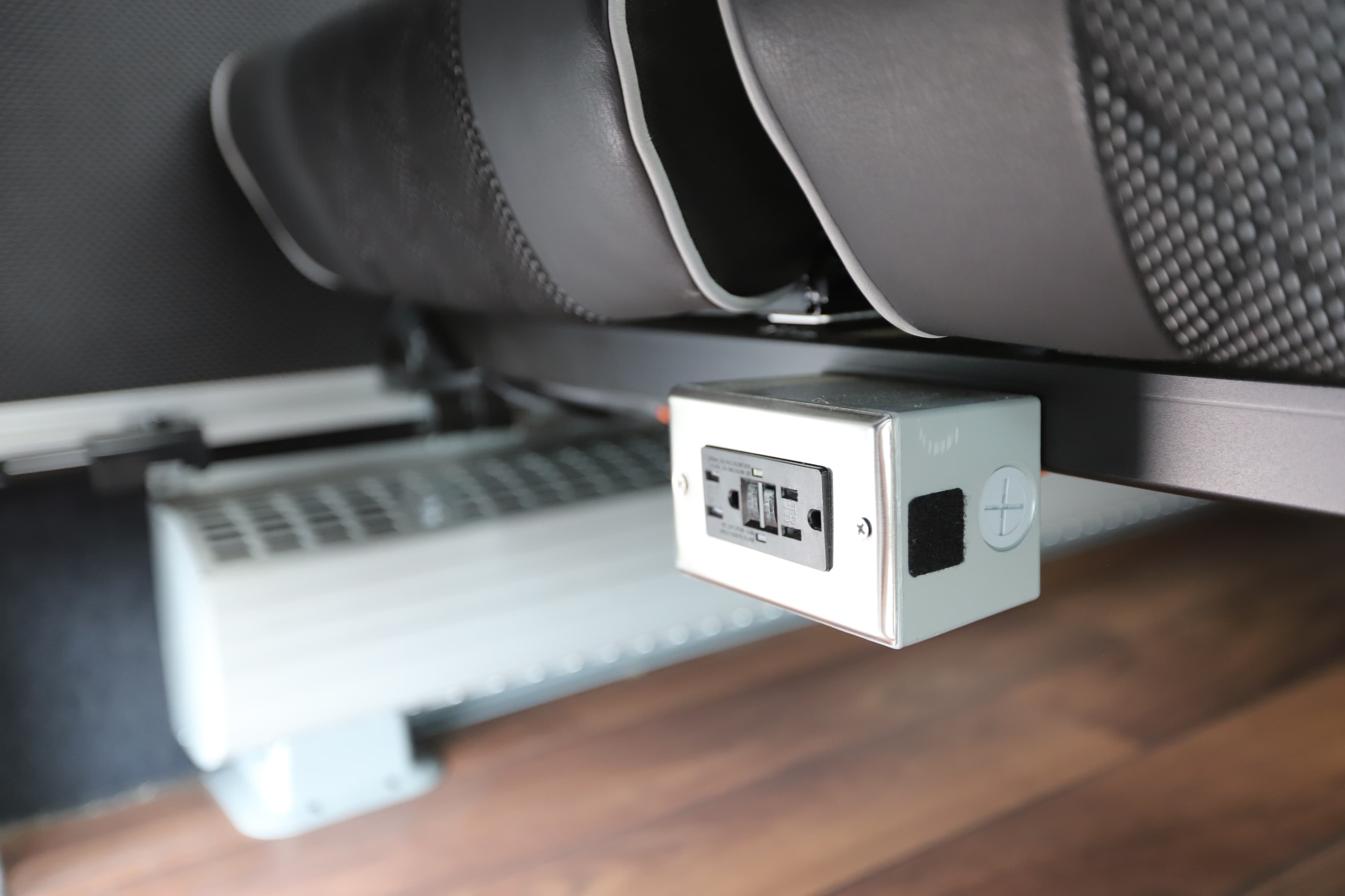 USB charging or 110V power outlets*