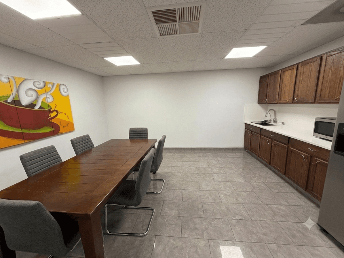 Staff break room